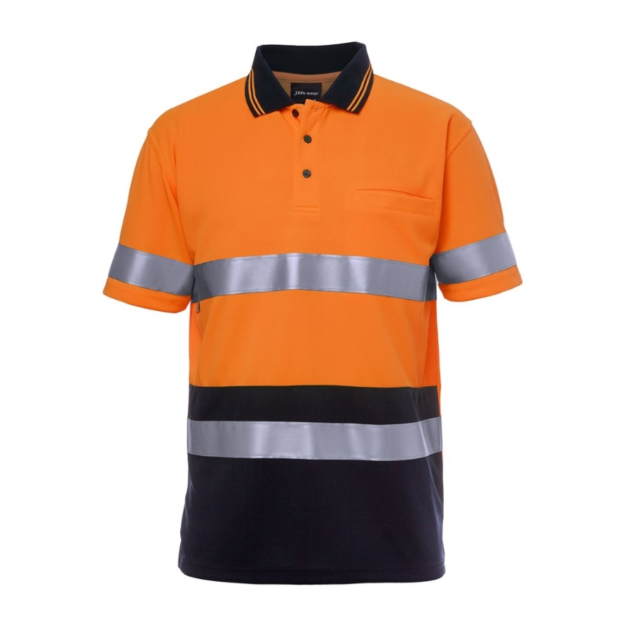60148-Micro-Mesh-Taped-SS-Polo-Shirt-Orange-Navy.jpg