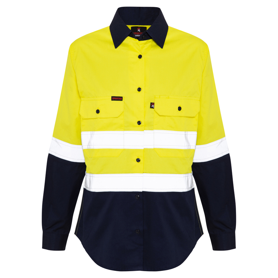 60212-Womens-HiVis-Cool-Shirt-Yellow-Navy.jpg