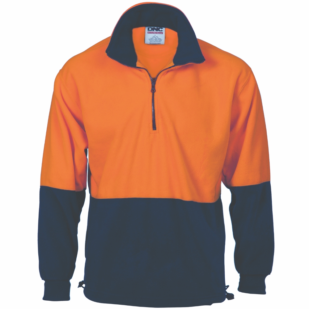 61108-1-2-zip-fleecy-jumper-orange-navy.jpg